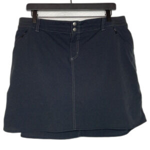 Kuhl Black Strattus Skort Size 14